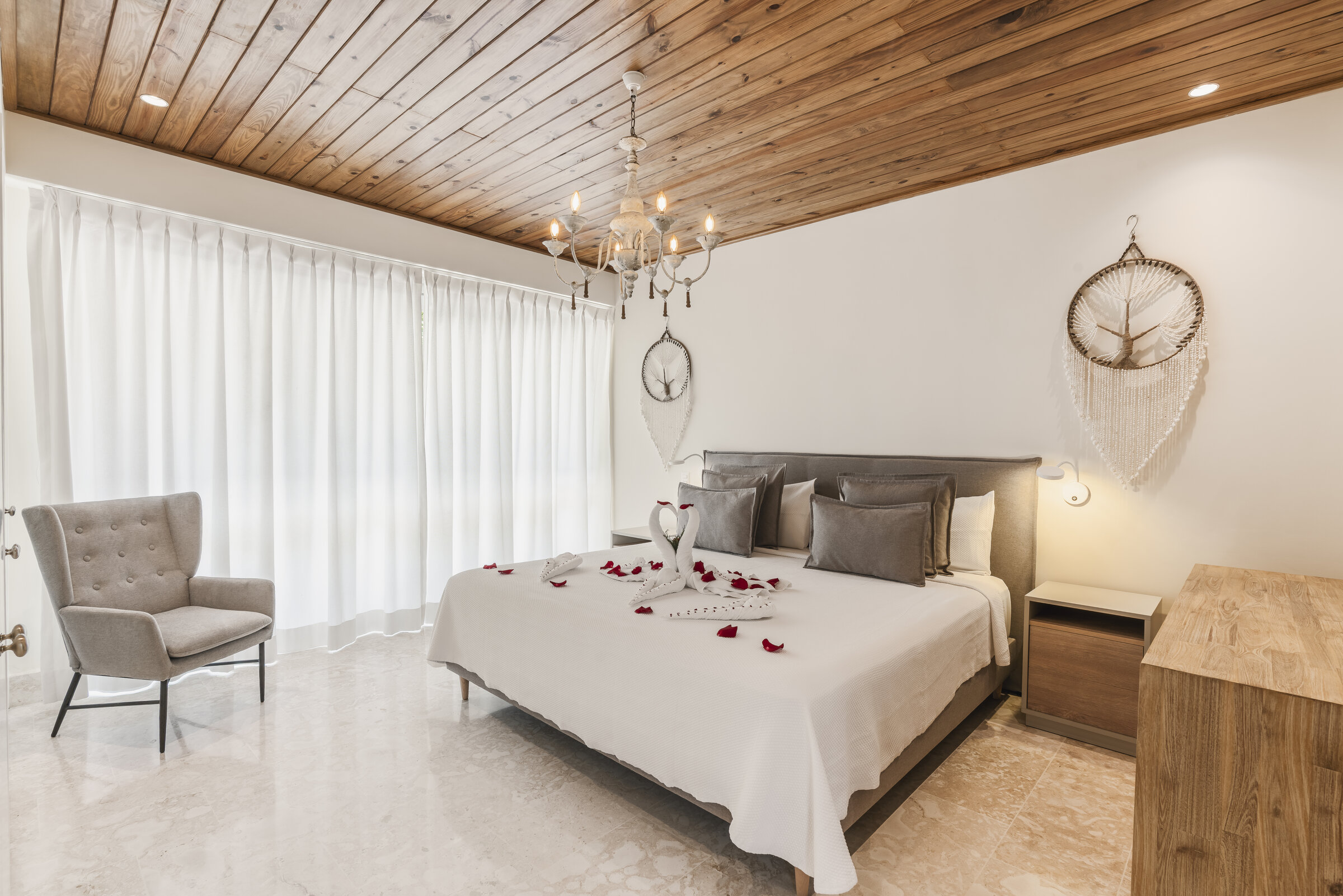 Habitación Cayo Arena Villa Eden — dormitorio
