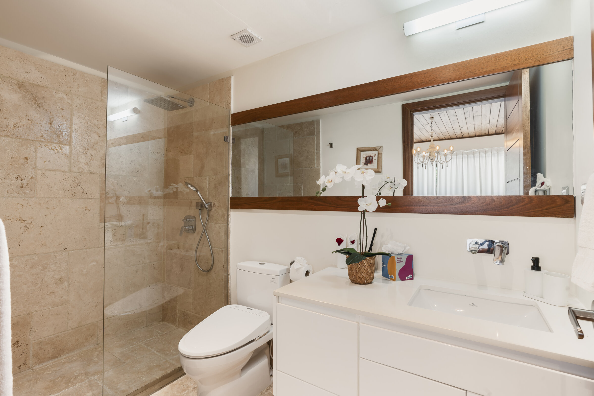 Habitación Cayo Arena Villa Eden — baño privado